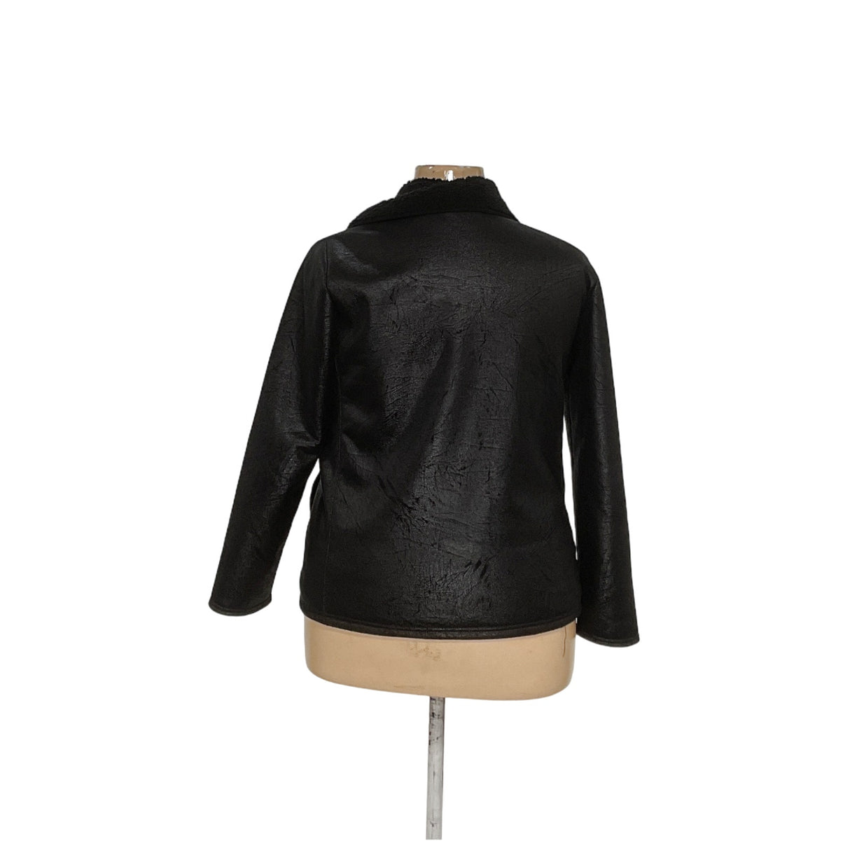 Lauren Ralph Lauren Bomber Jacket- Black- 1X