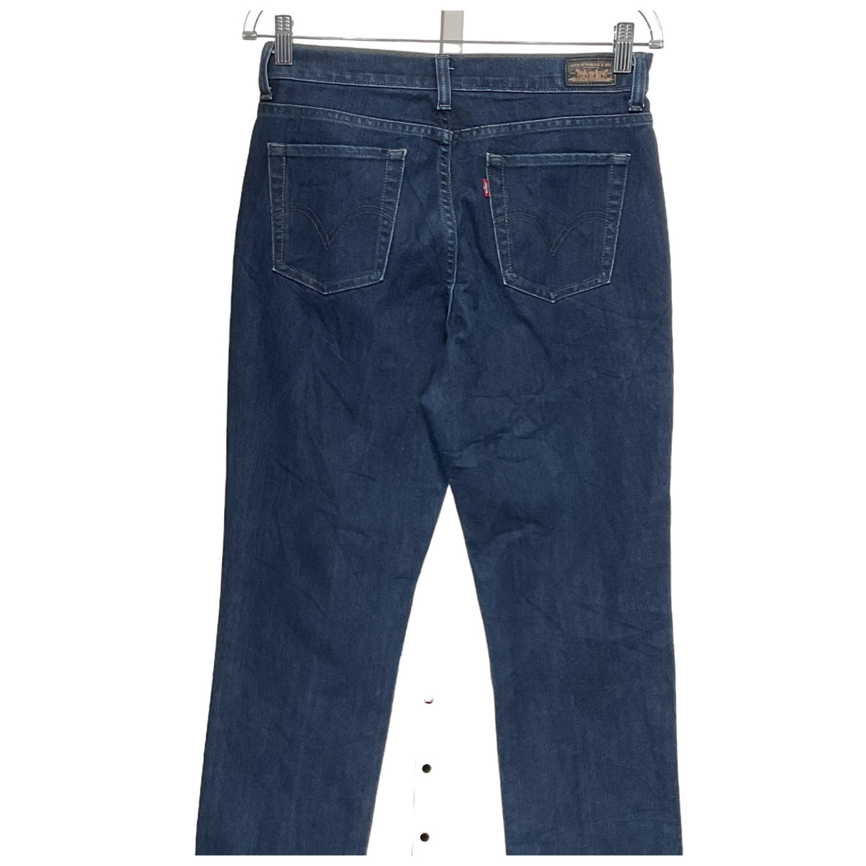 Levi's Blue Ankle Jeans for Women