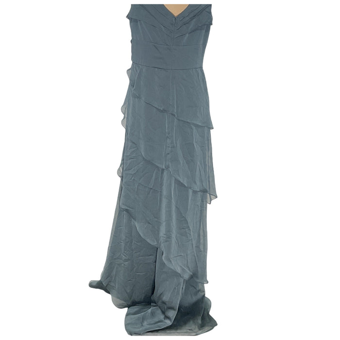 David's Bridal Maxi Dress - Blue