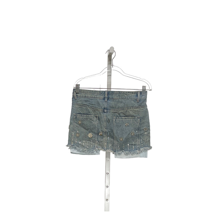 Akira Blue Mini Skirt - Size M