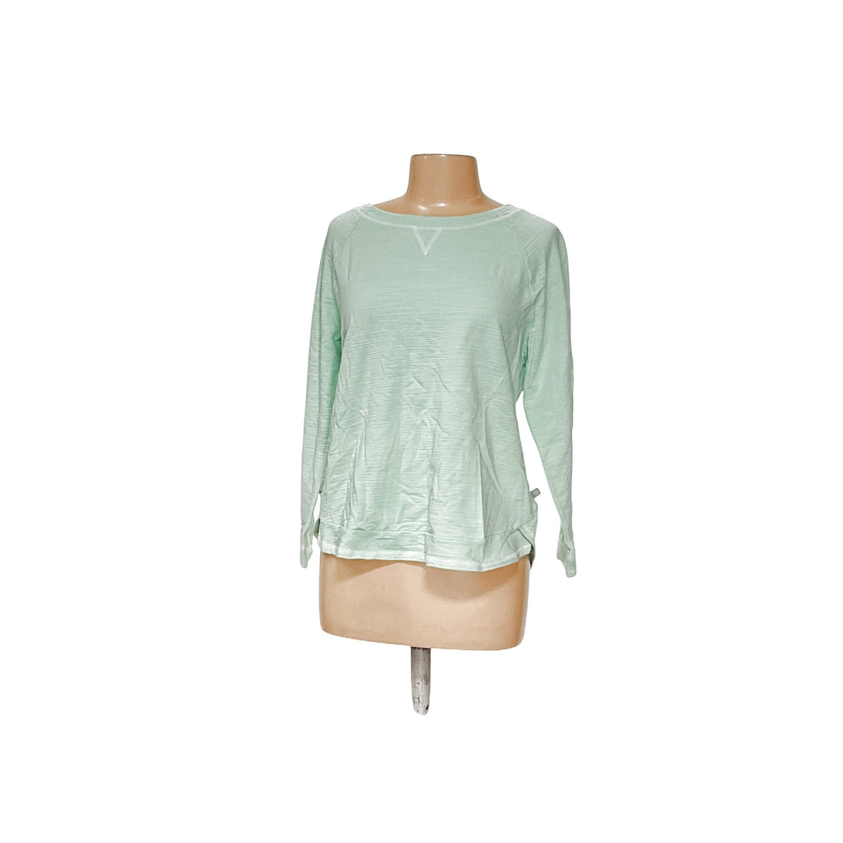 Talbots Green Cotton Pullover Sweater