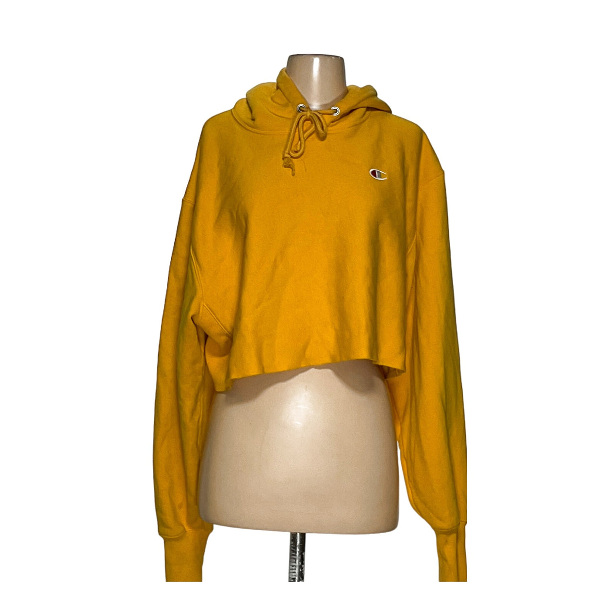 Champion Yellow Women's Pullover Sweater - Size L