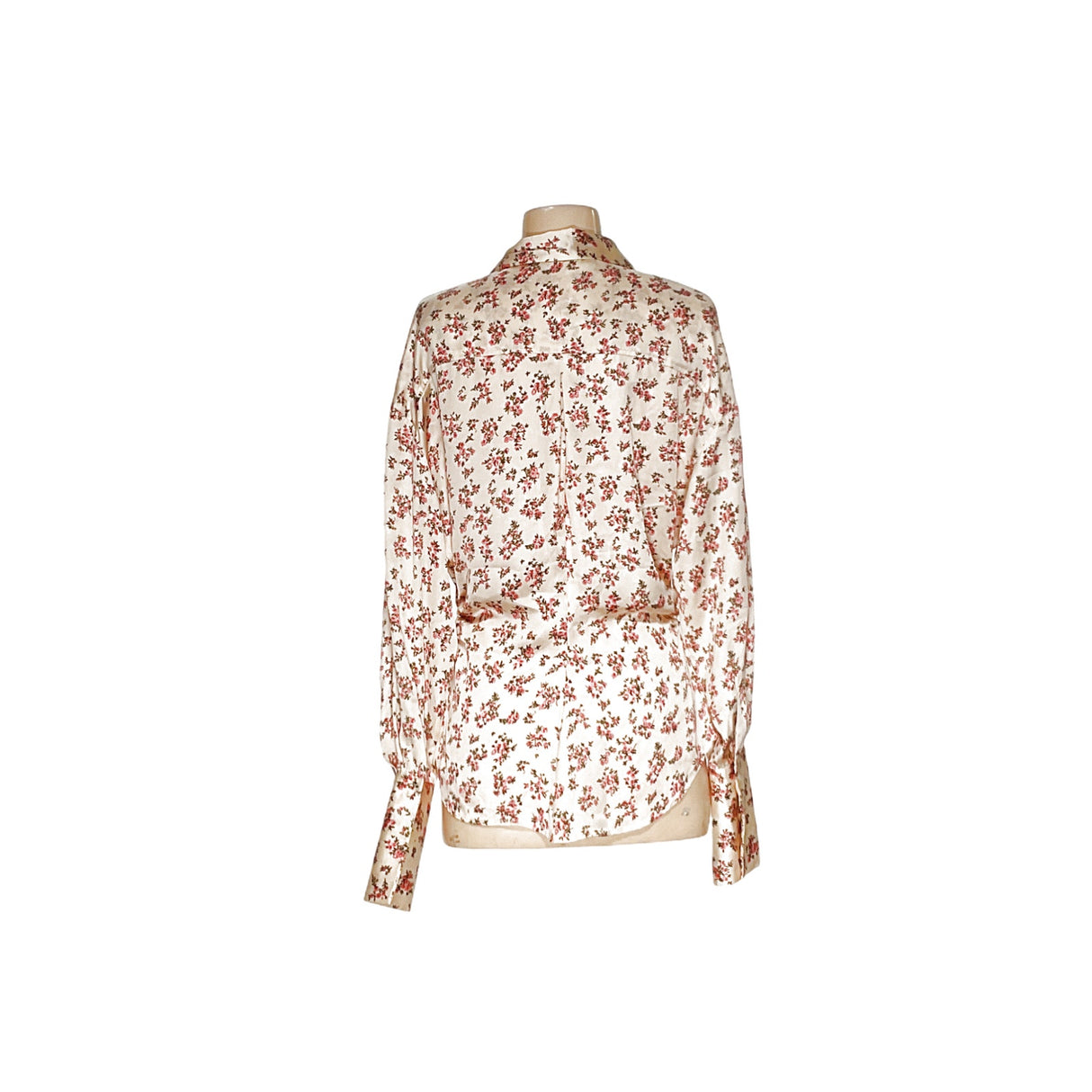 ZARA Spring/Summer Floral Satin Blouse