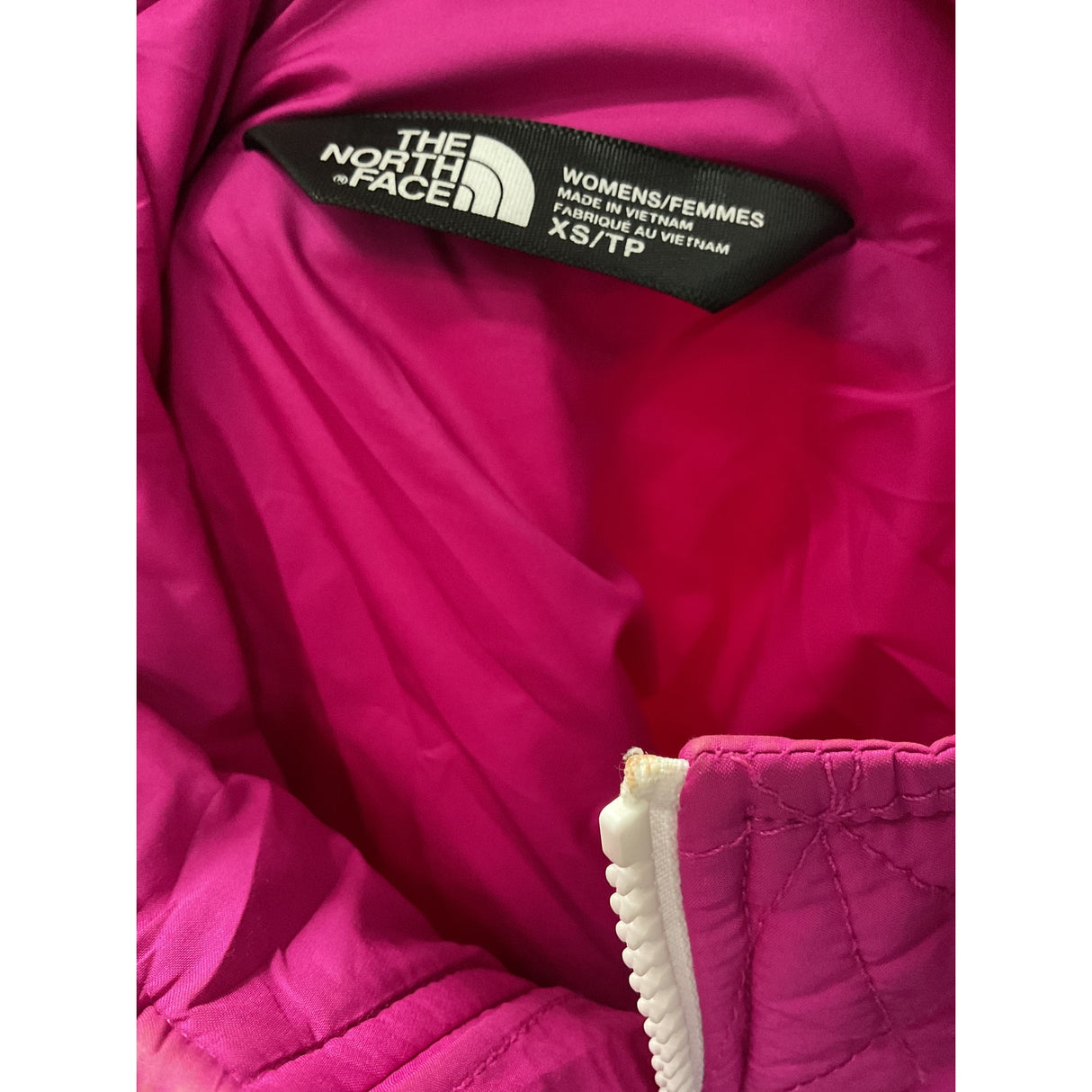 The North Face Pink Quilted XS Jacket