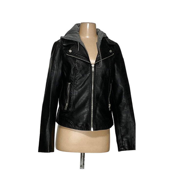 Black Rivet Women's Motorcycle Jacket