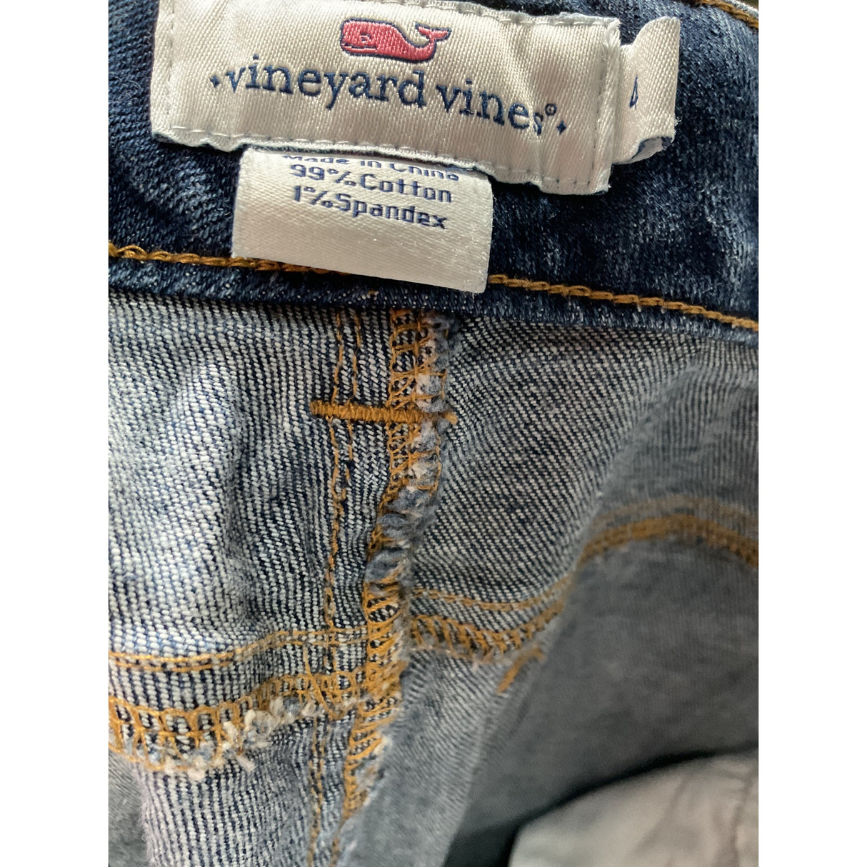 Vineyard vines Blue Ankle Jeans - Women's Size 4