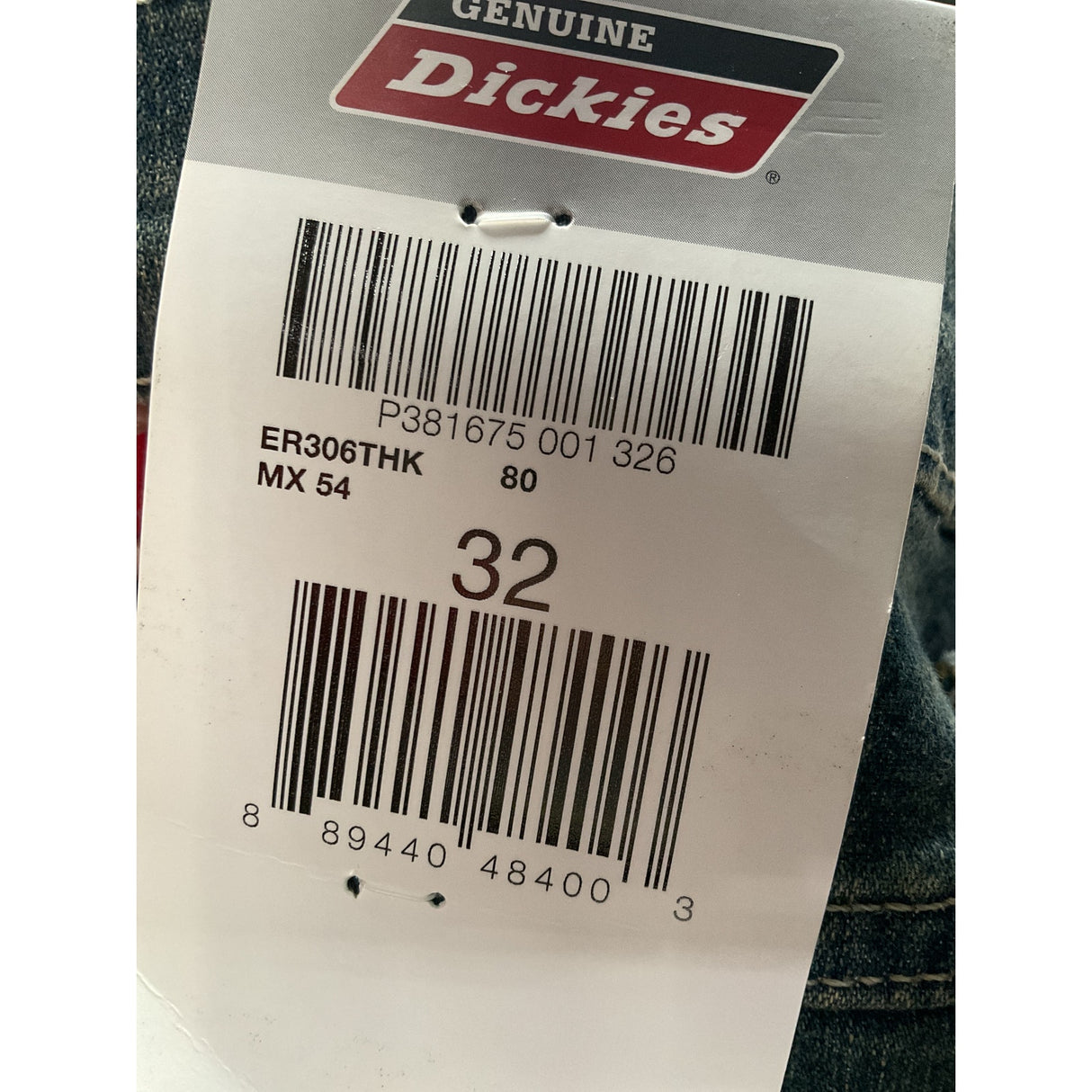 Dickies Blue Bermuda Shorts - Size 32