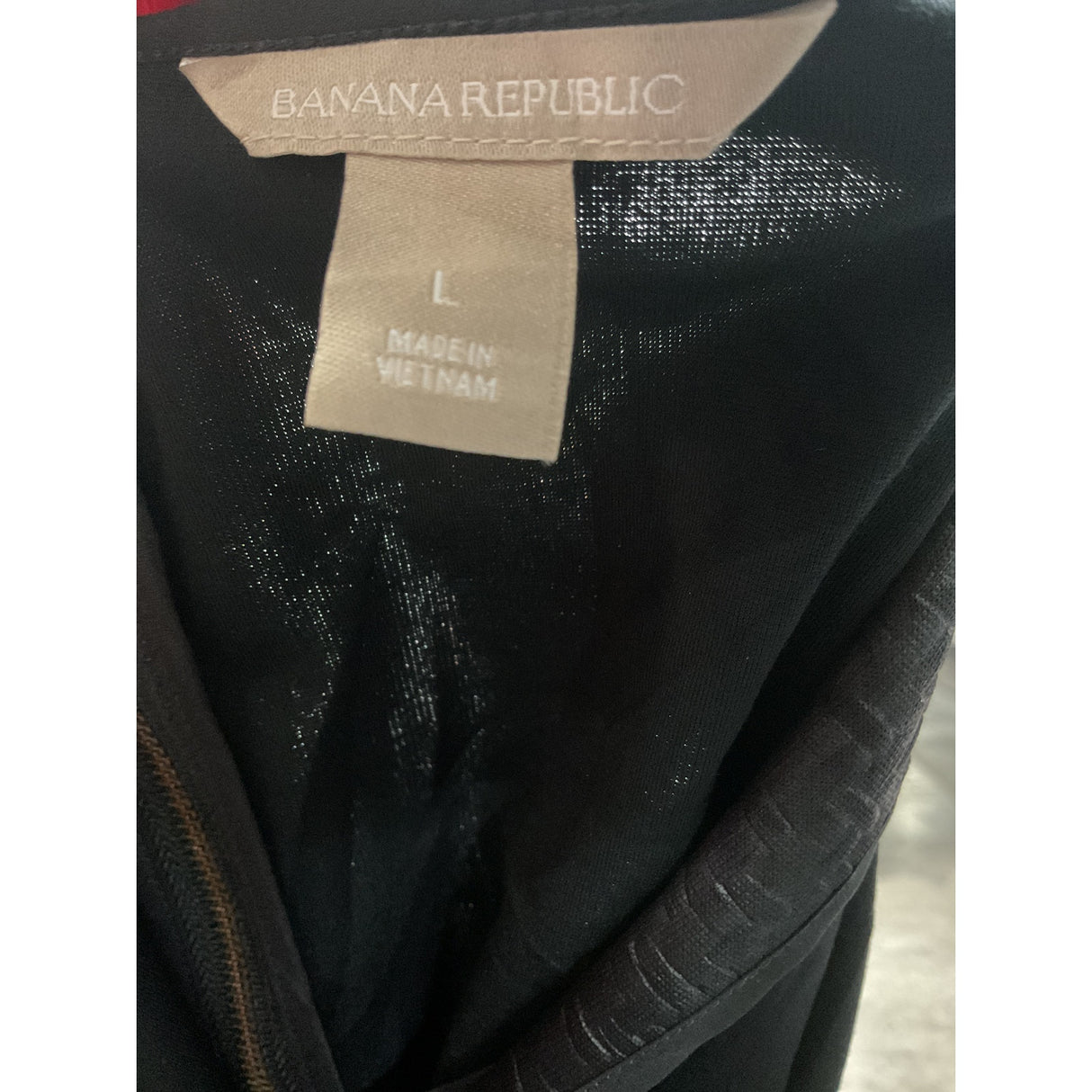 Banana Republic Black Polyester Blouse