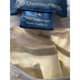 Democracy Cream Straight Jeans, Size 14