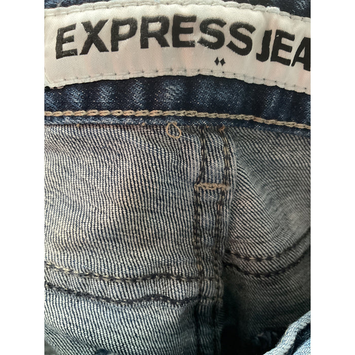 Express Men's Blue Ankle Jeans 28/32