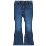 Lee Women's Blue FLARE Jeans - Size 16L