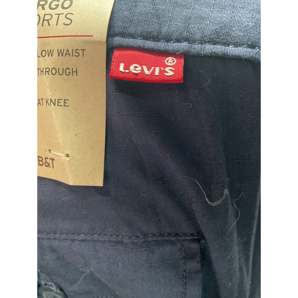 Levi's Big & Tall Blue Bermuda Shorts