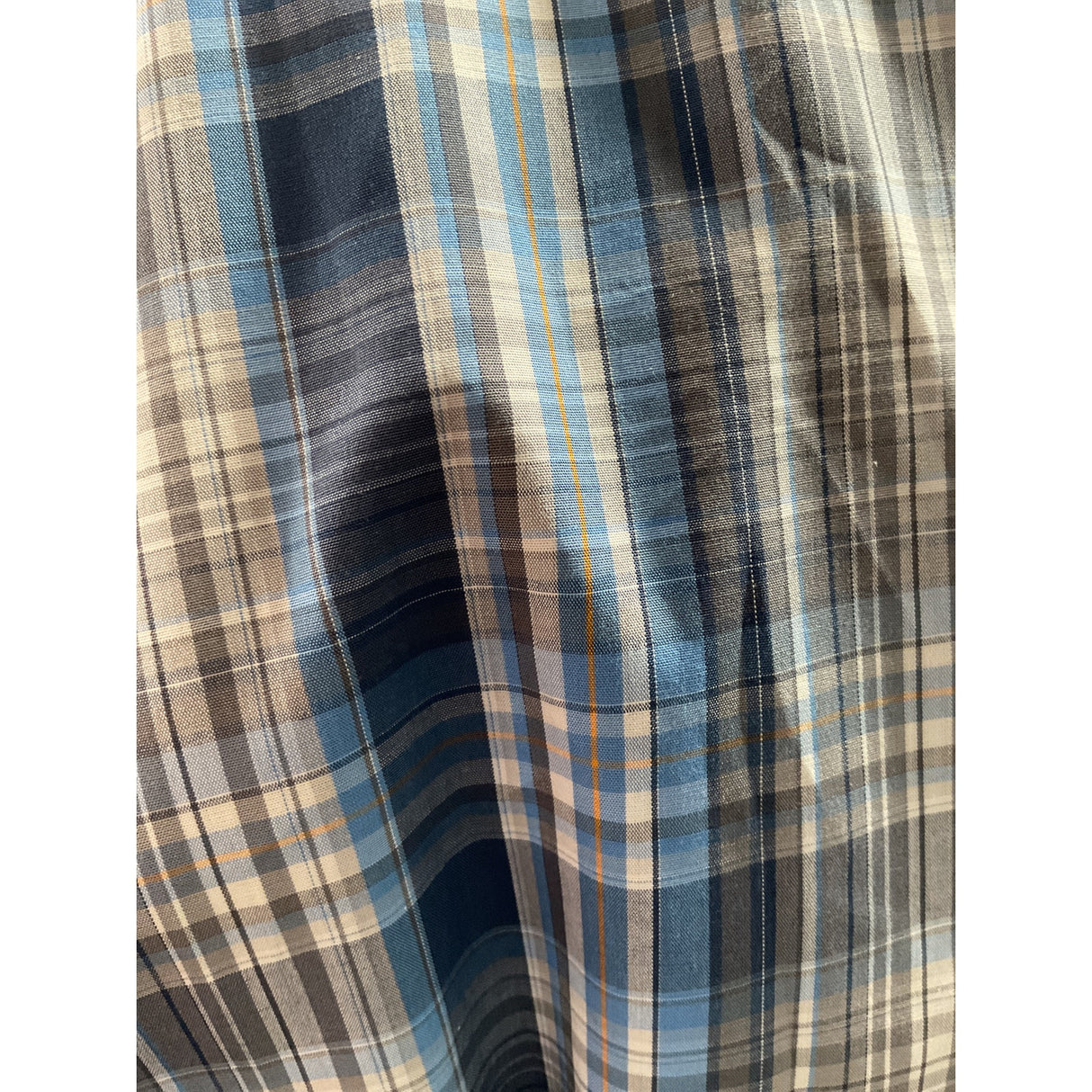 Liz Claiborne Men's Short Sleeve Plaid Shirt