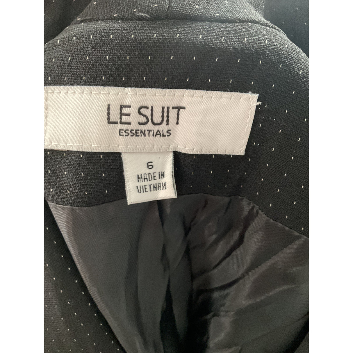 Le Suit Black Blazer - Women's Size 6