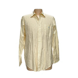 Ralph Lauren Yellow Dress Shirt L