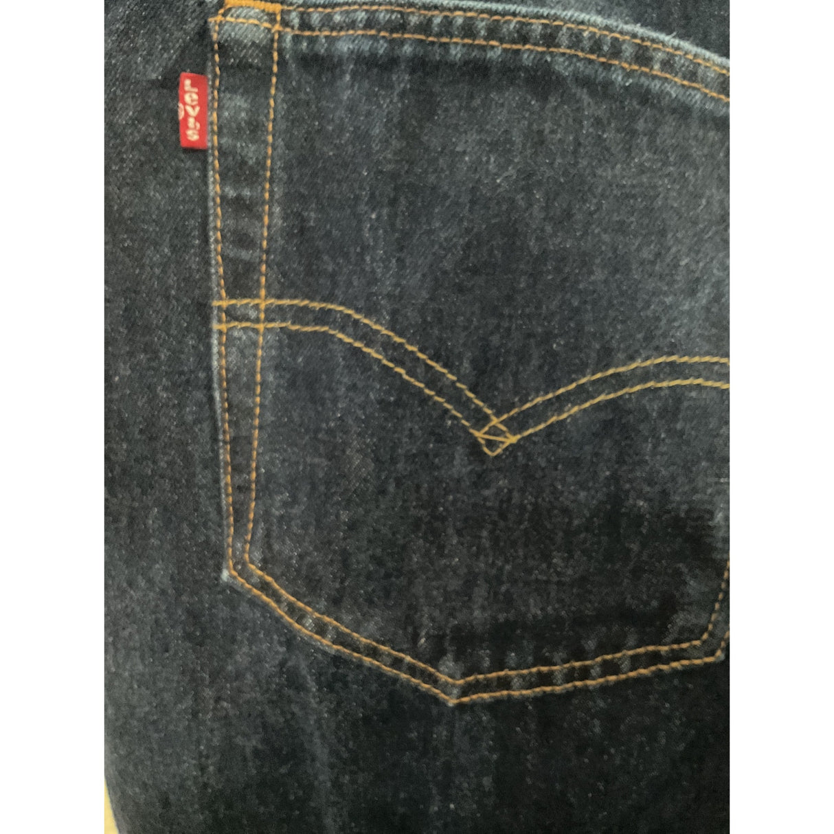 Levi's Men's Blue Straight Jeans, Size 38x32