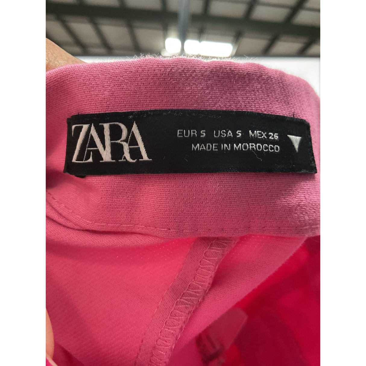 Zara Pink Activewear Pants - Women's S