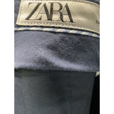 ZARA Men's Gray Graphic Print Tapered Pants