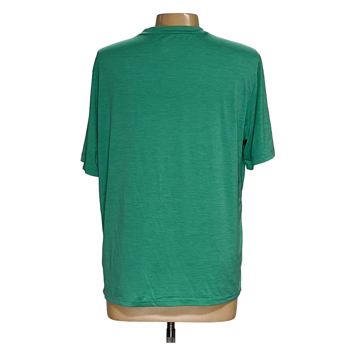 Reebok Men's Green Polyester T-Shirt L