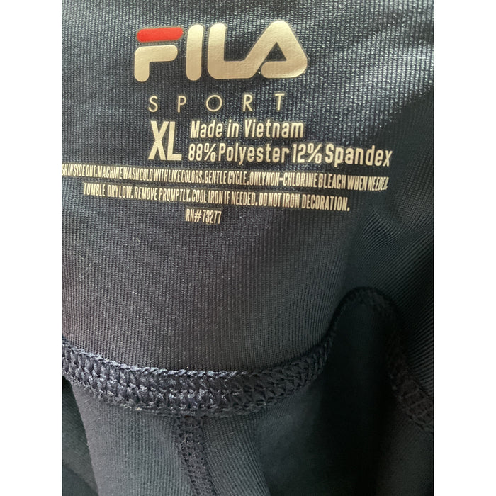 FILA Blue XL Capri Leggings for Women