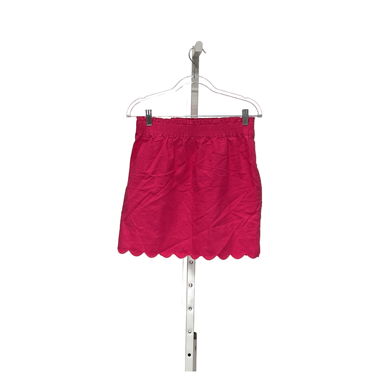 J. Crew Pink Cotton Mini Skirt