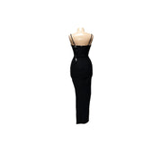 Fashion Nova Black Bodycon Dress - Women's M