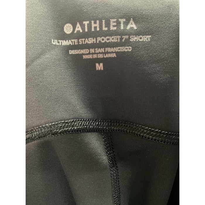 Athleta Black Biker Shorts