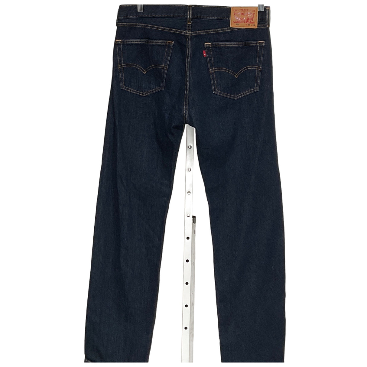 Levi's Blue Ankle Jeans (Size 36, Inseam 34)