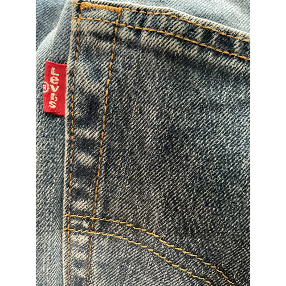 Levi's Men's 40x33 Straight Blue Jeans