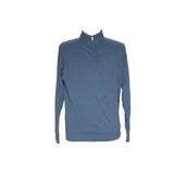 Peter Millar Blue Henley Sweatshirt Size L