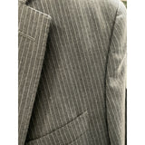 Banana Republic Gray Wool Striped Blazer - Size 40r