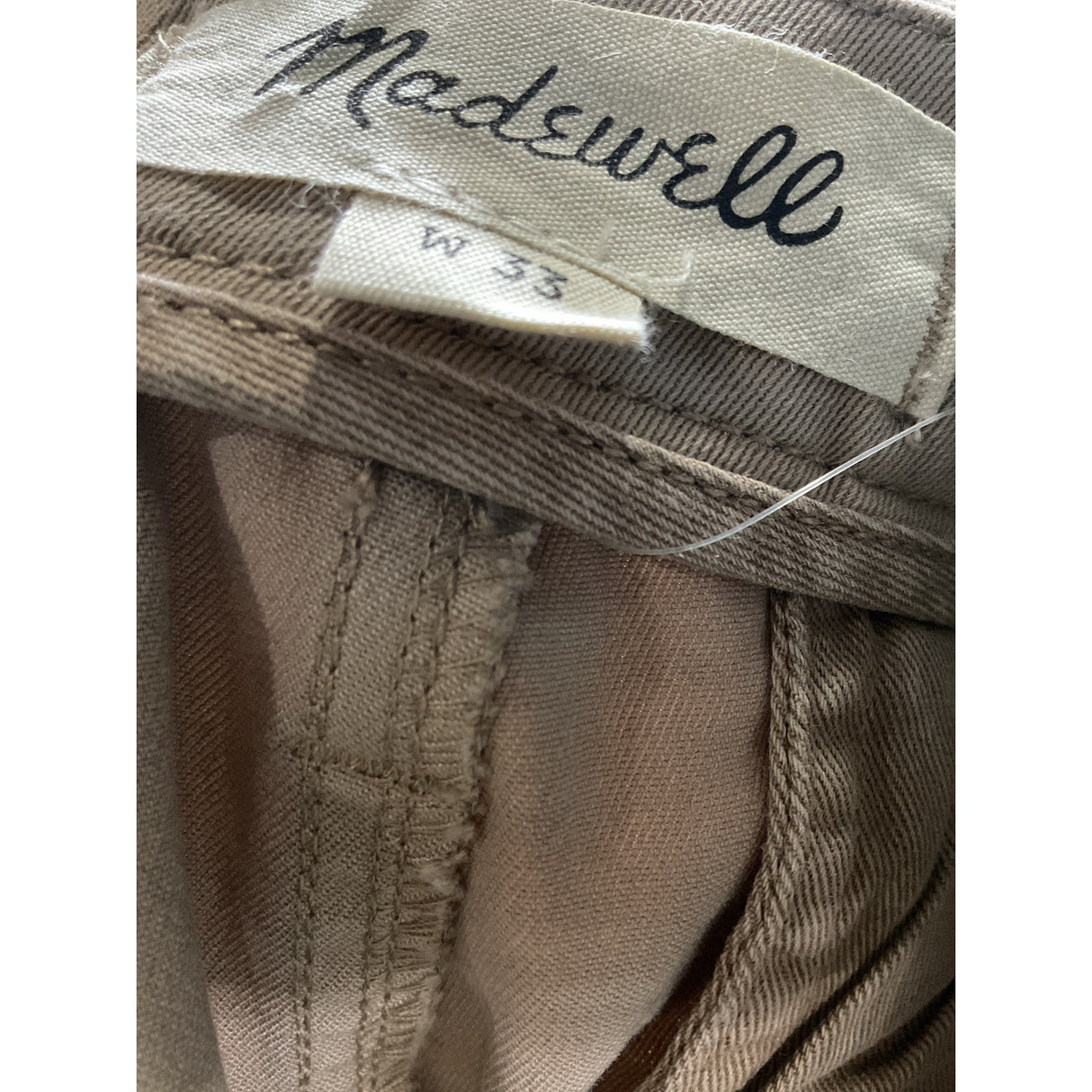 Madewell Brown Sailor Shorts - Size 33