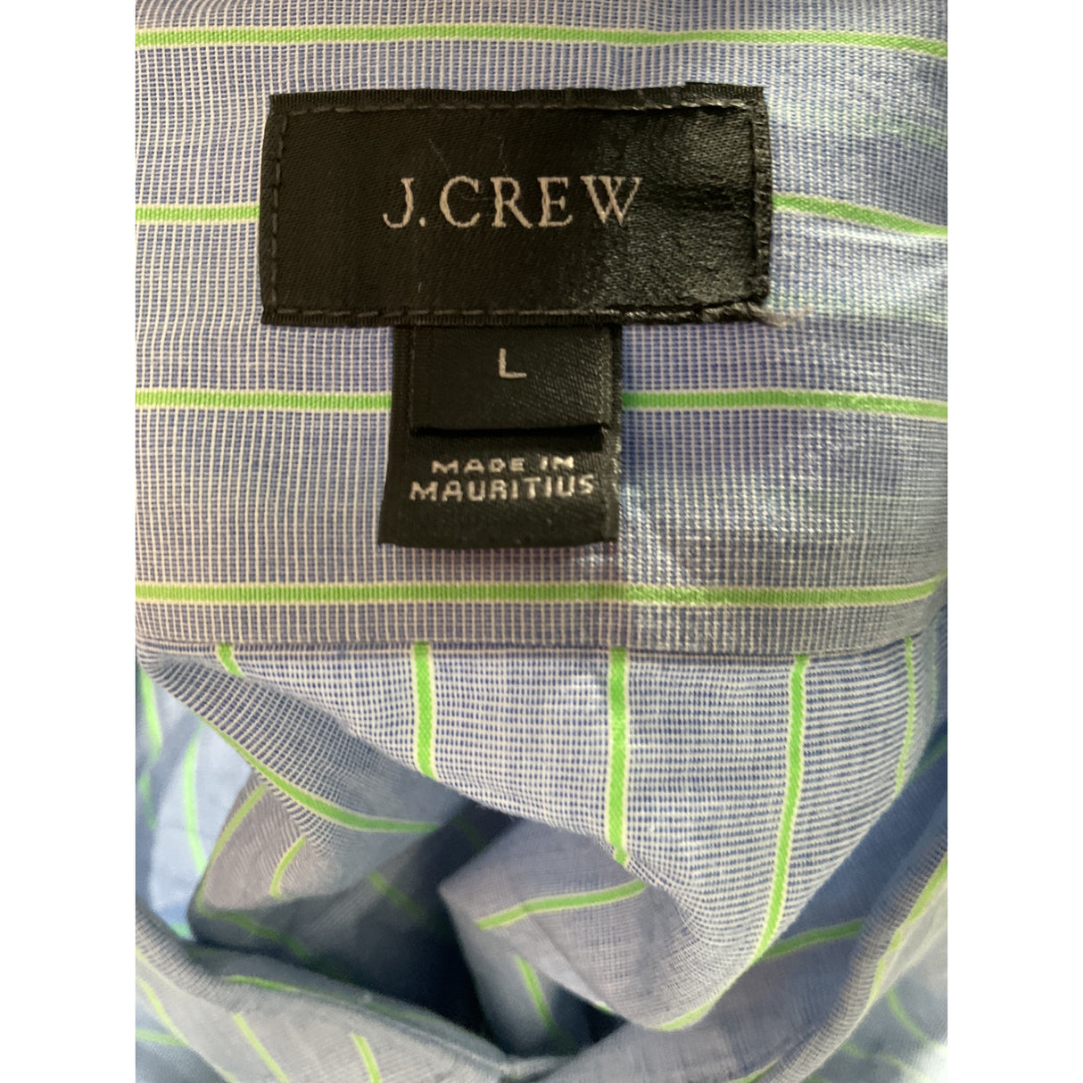 J. CREW Multicolor Dress Shirt - Men's L