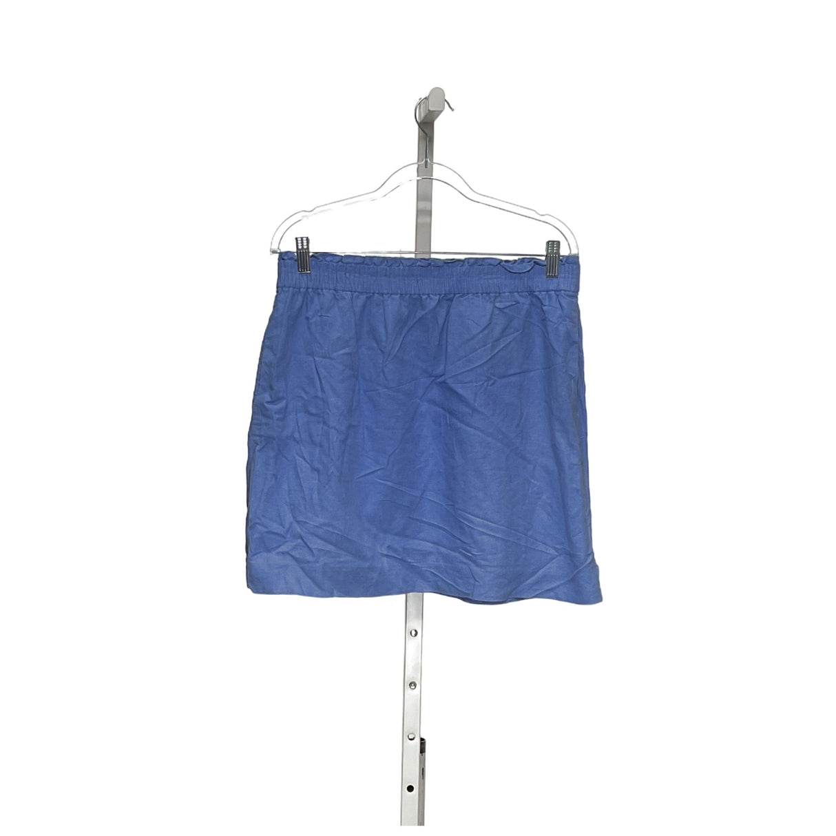 J. CREW Blue Cotton A-Line Skirt - Size 10