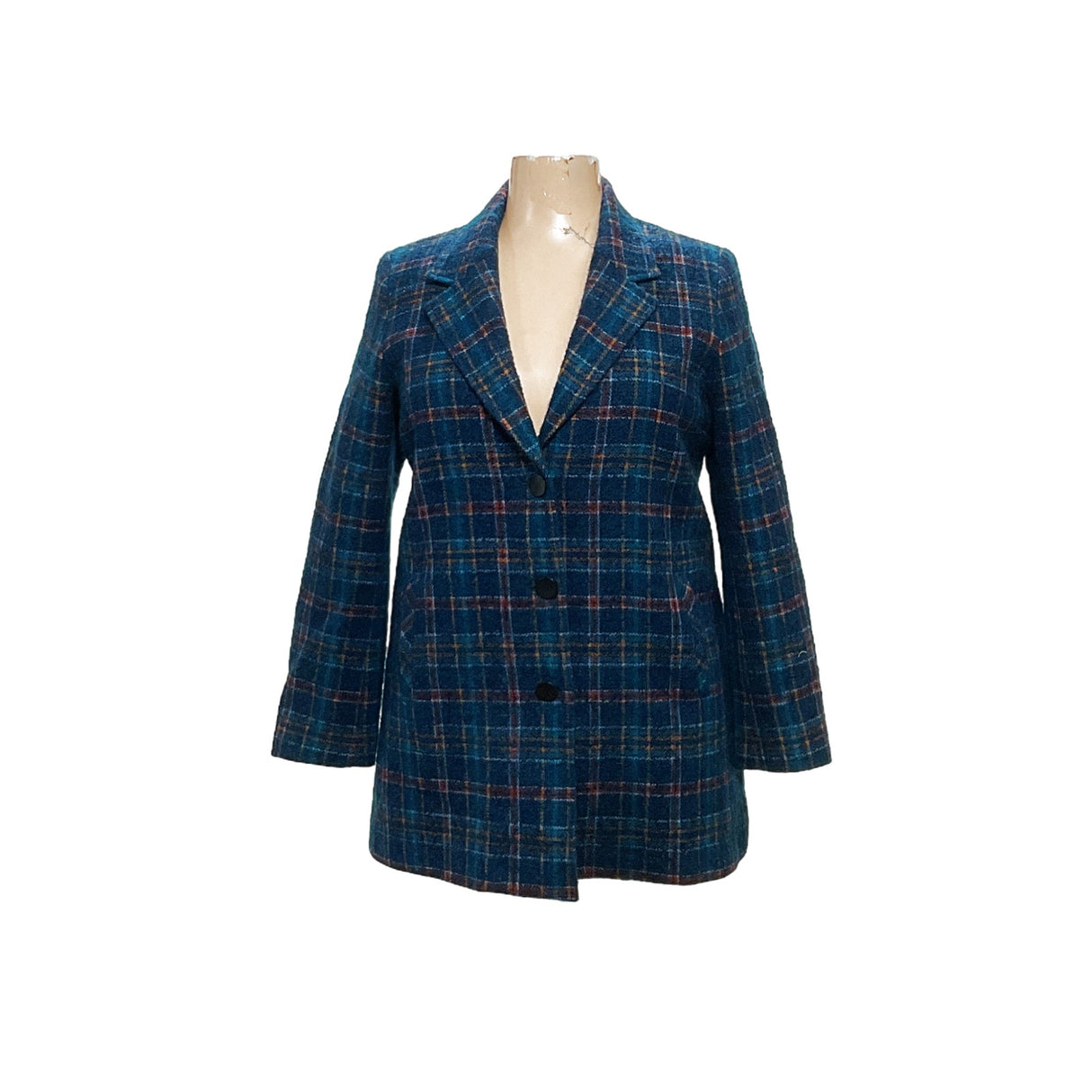 Pendleton Multicolor Wool Blazer