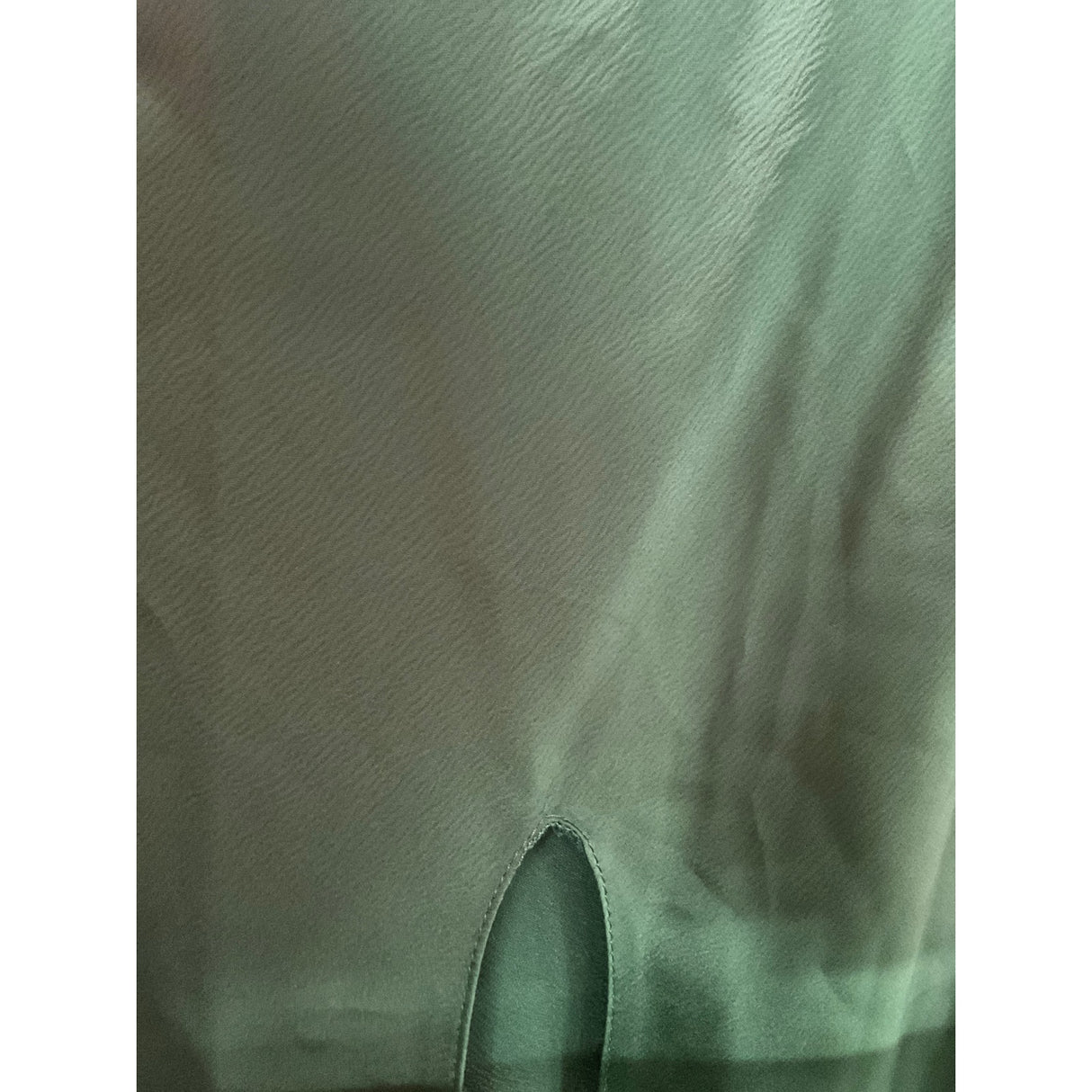 ASOS Green Satin Sheath Dress - Women's Size 14