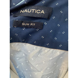 Nautica Blue Men's Casual Button-Down Shirt