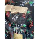 LOFT Multicolor Button-Up Top