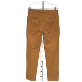 J. CREW Brown Cotton Ankle Pants - Men's Size 30