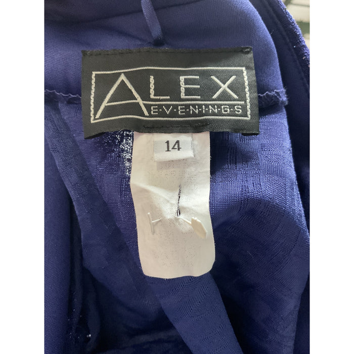 Alex evenings Blue Cardigan - Women's Size 14