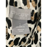 Chico's Multicolor Shift Dress, Size 2