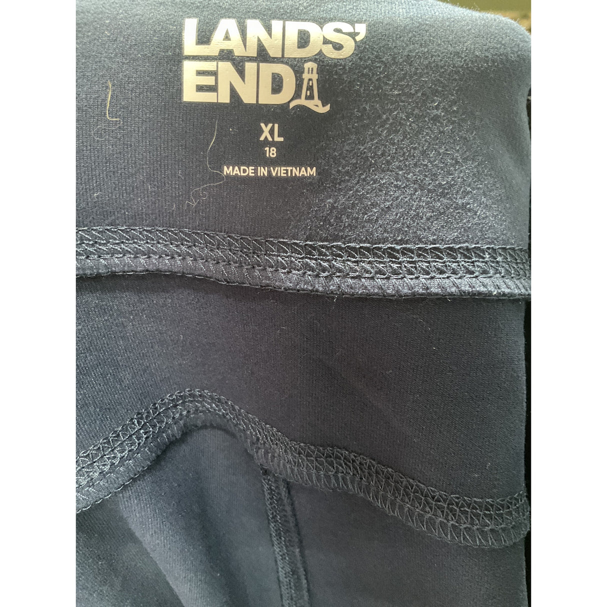 Lands' End Blue Athletic Shorts XL