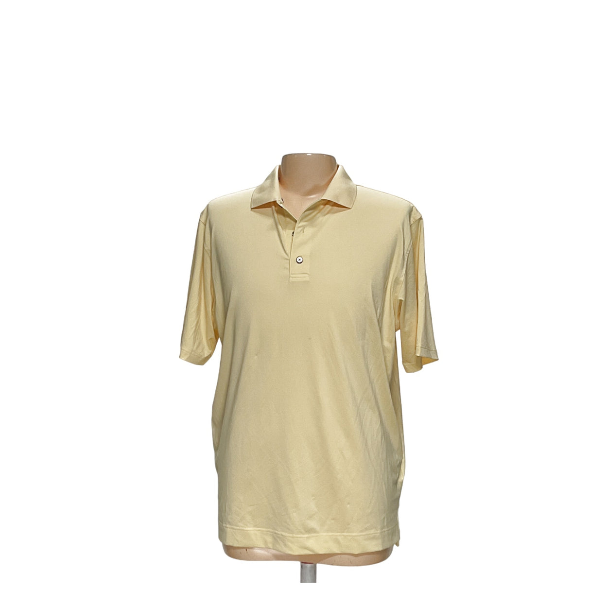 Footjoy Men's Yellow Polo - Size L