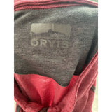 Orvis Men's Red Pullover Sweatshirt M