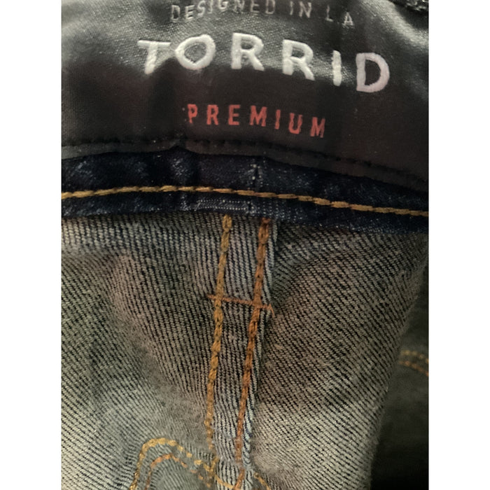 Torrid Blue Ankle Jeans - Women's Size 14R