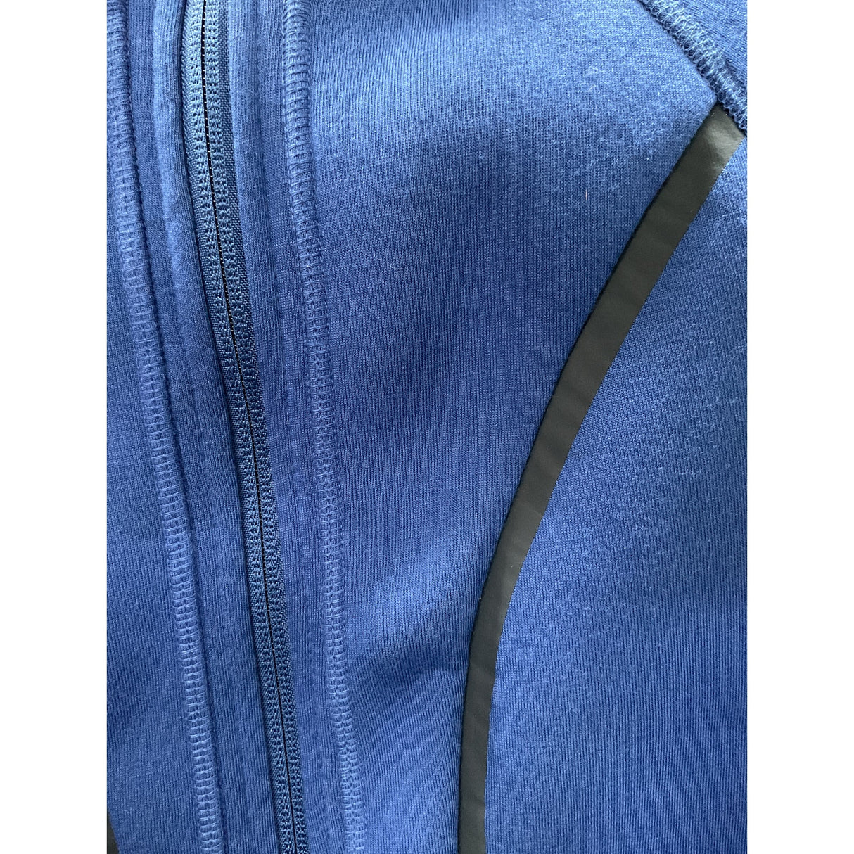 Athleta Blue Polyester Full Zip Hoodie