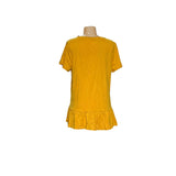 Banana Republic Yellow Cotton Blouse L