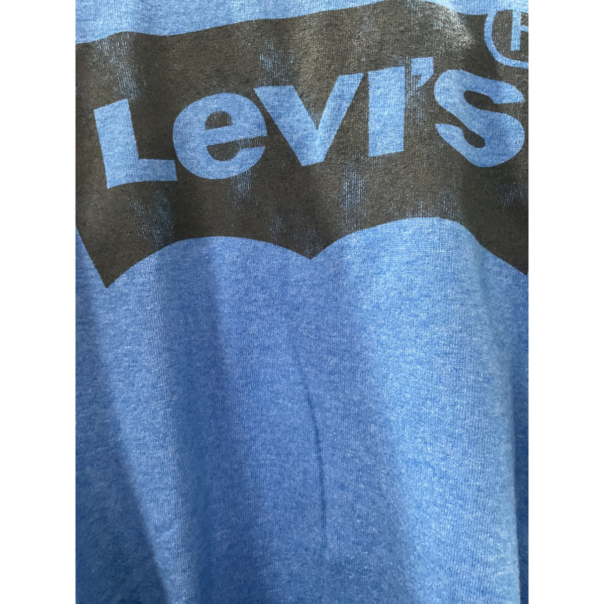 Men's Levi's Blue Cotton T-Shirt (Size M)