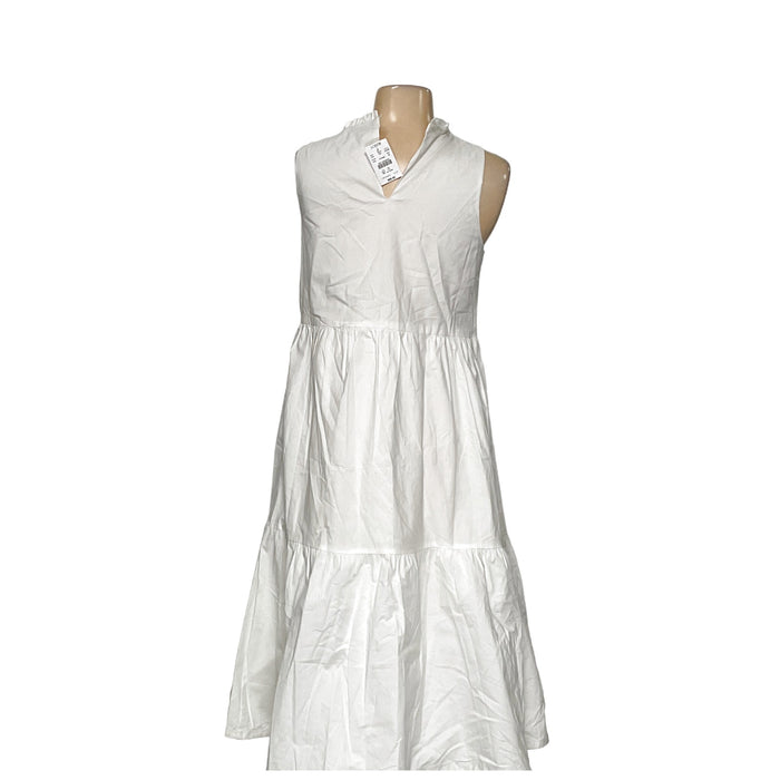 J. CREW White Shift Dress