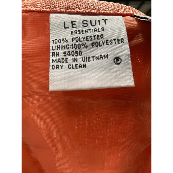 Le Suit Women's Orange A-Line Skirt